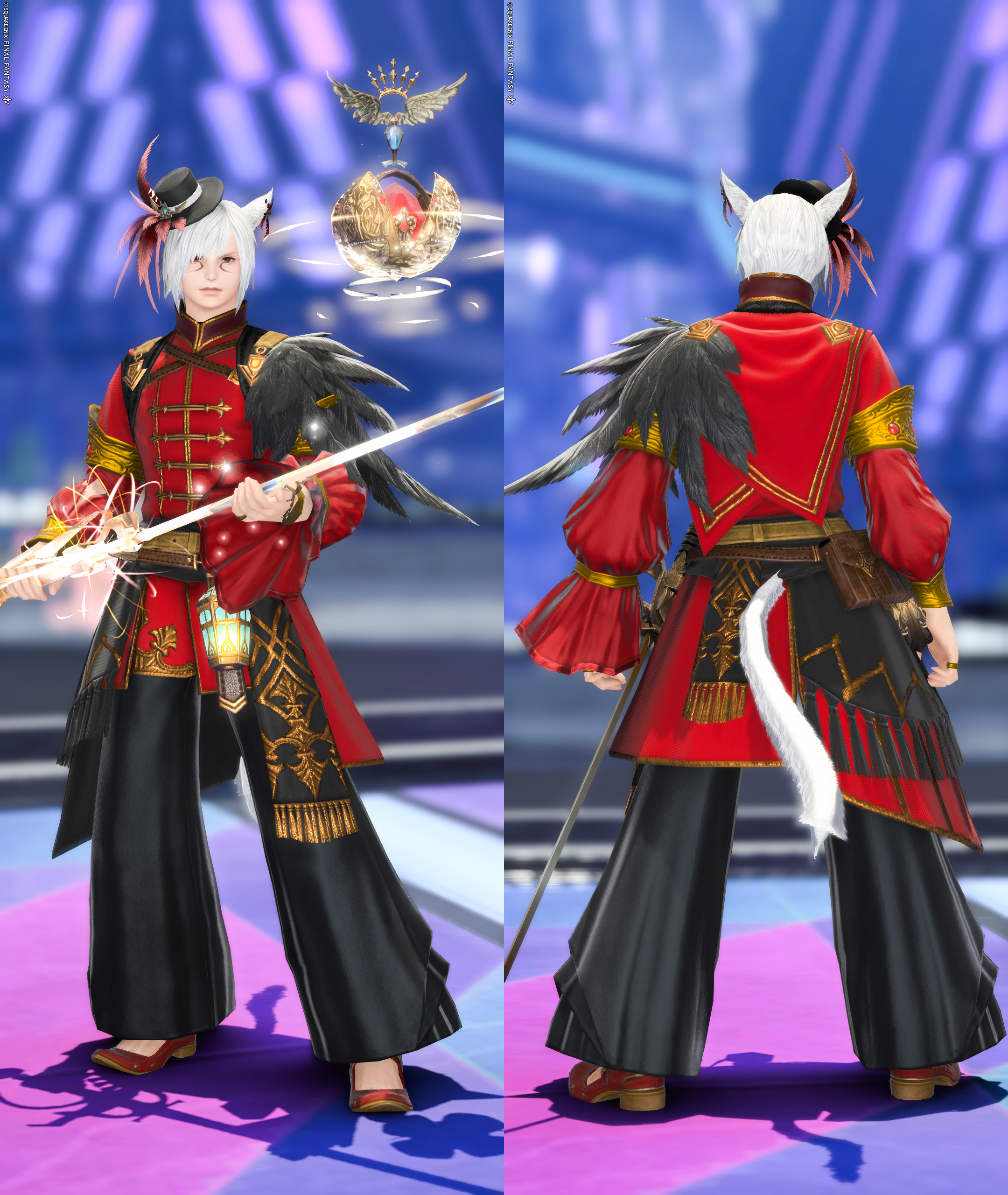 ファル/ピーコック・ギャザラーコート